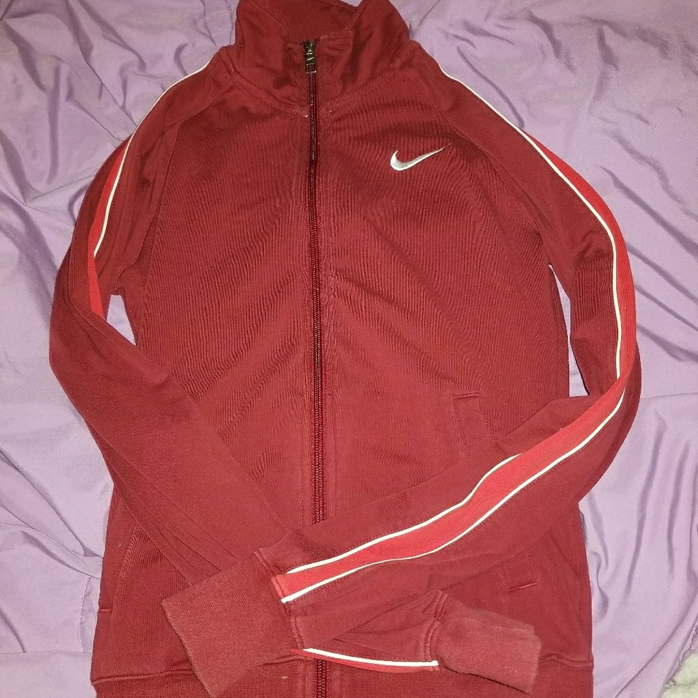 Nike athletic zip up